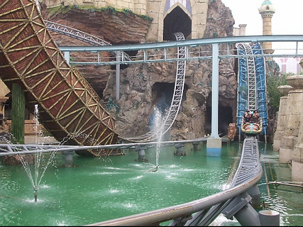 Korea private tour-Tagytravelkorea, Lotte World, Flume Ride