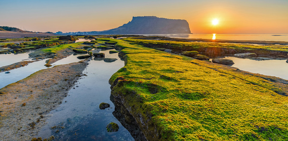Jejudo volcanic landscapes