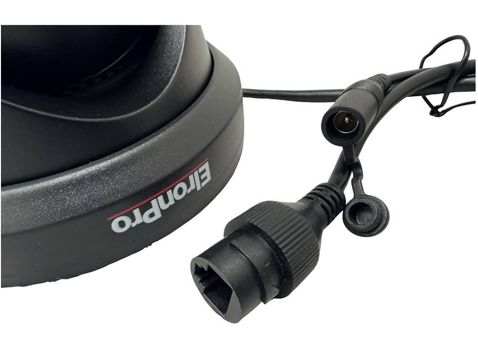 Thumbnail: ElronPro 8 Megapixel 4K IP Cameras - Black
