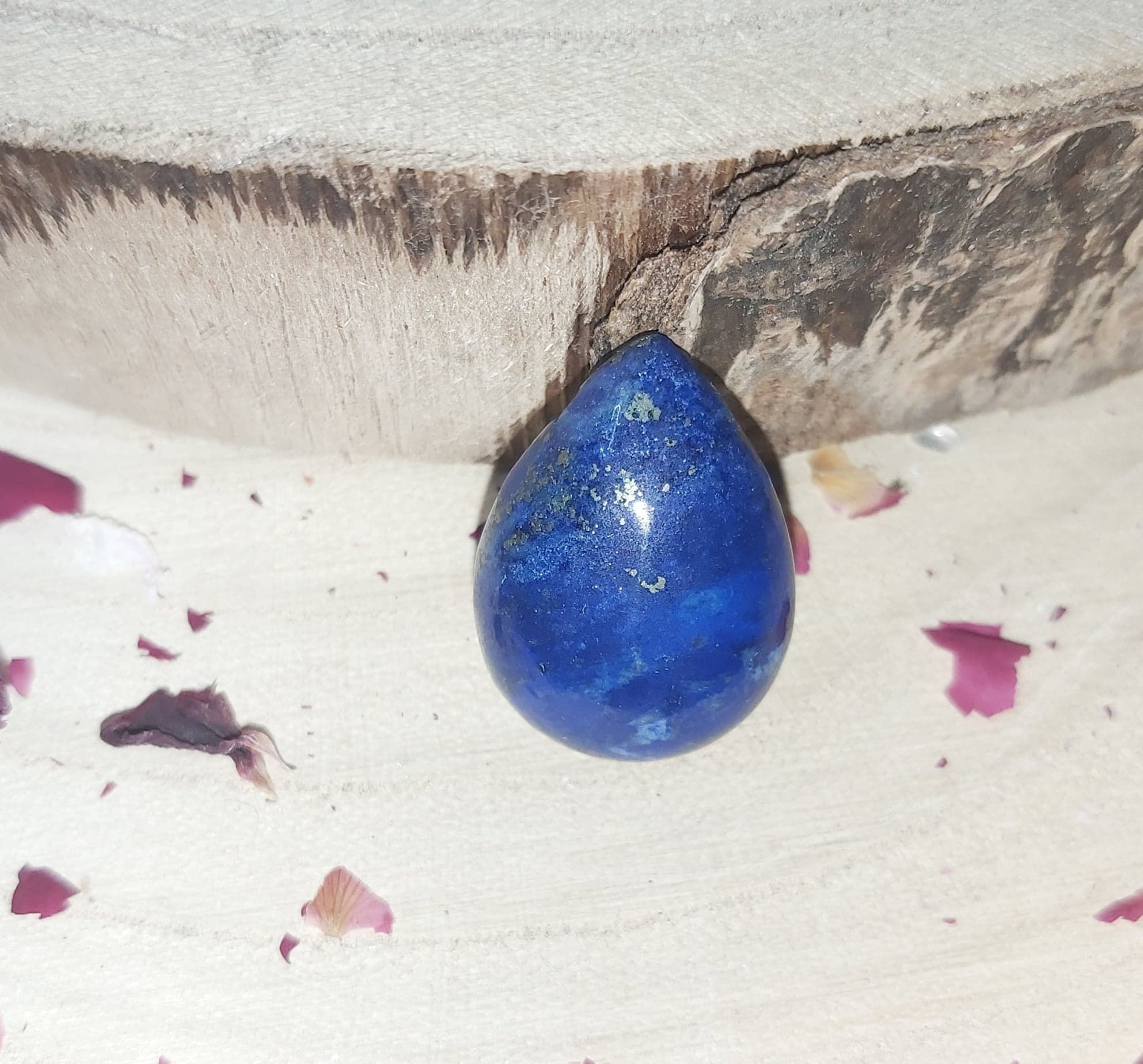 LAPIS LAZULI - Cabochon goutte 03
