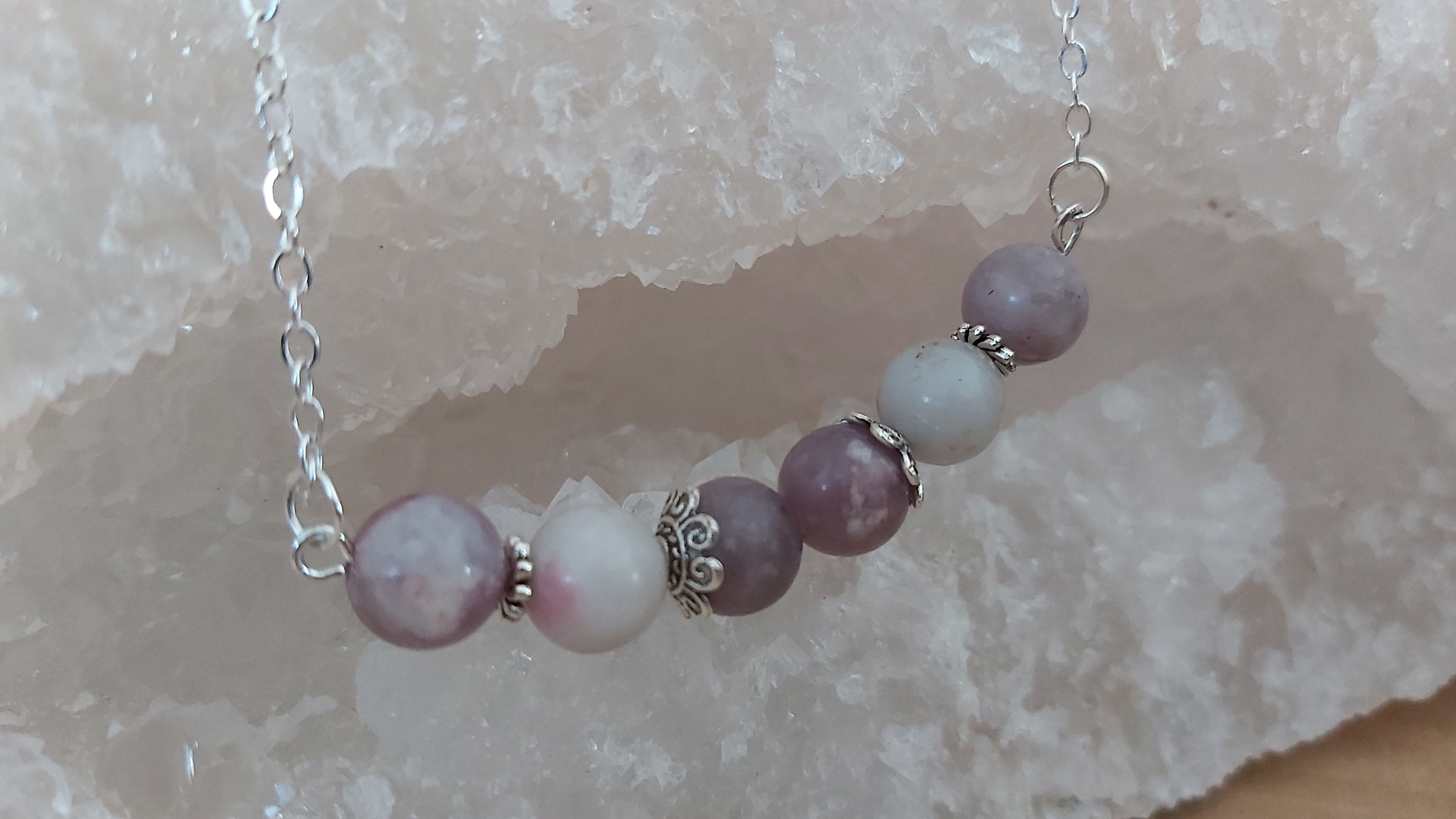 Collier - Tourmaline rose