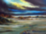 Fin d'orage - 2004 - Huile sur toile - 61 x 46 cm