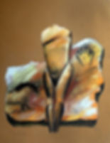 Pariétale Vénus - 2001 - Pastel sur Canson - 50 x 65 cm