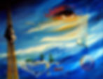 Le poète - 2004 - Huile sur toile - 130 x 97 cm