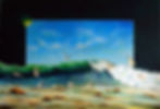 Une vague en hiver - 2026 - Huile sur toile - 120 x 80 cm