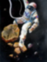 La découverte - 1995 - Pastel sur Canson - 50 x 65 cm