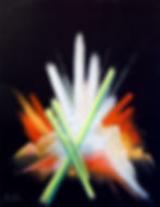Pierrerie IV - 1988 - Pastel - 50 x 65 cm