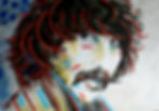 Andrea - 2022 - Huile sur papier - 100 x 70 cm