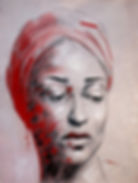 Zadie - 2014 - Technique mixte sur toile - 65 x 81 cm