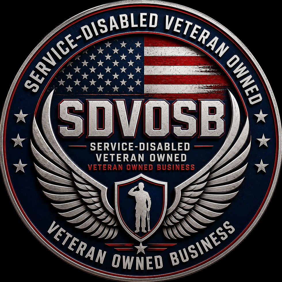 SDVOSB veteran-owned business badge