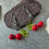 Thumbnail: Red Glass Cherry Earrings