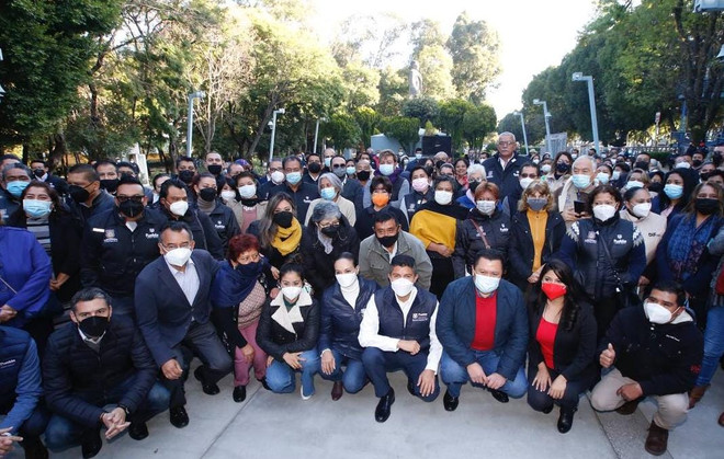 LLAMA EDUARDO RIVERA PÉREZ A TRABAJADORES MUNICIPALES A REDOBLAR ESFUERZOS