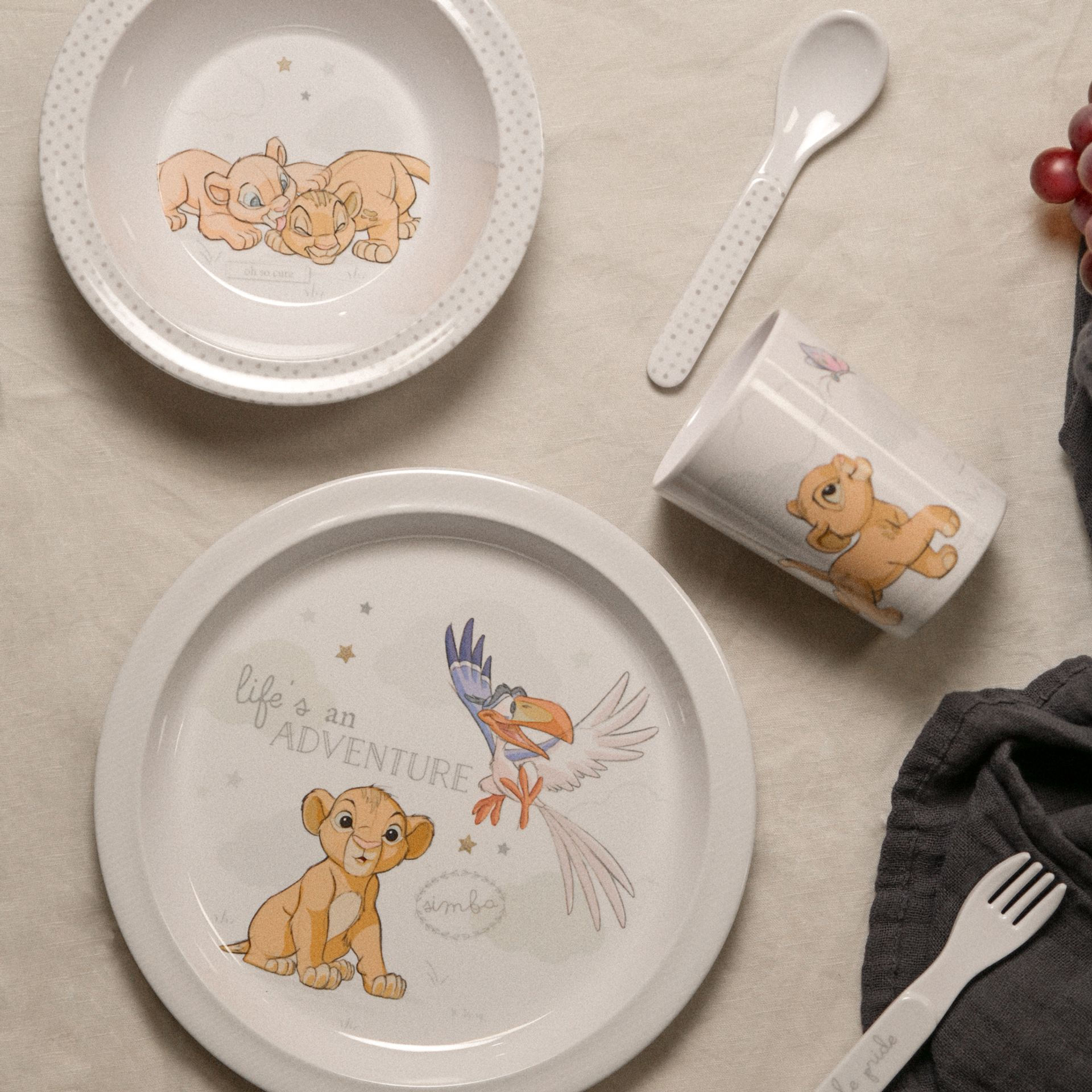 Mon Premier coffret repas Disney Magical Beginnings Simba