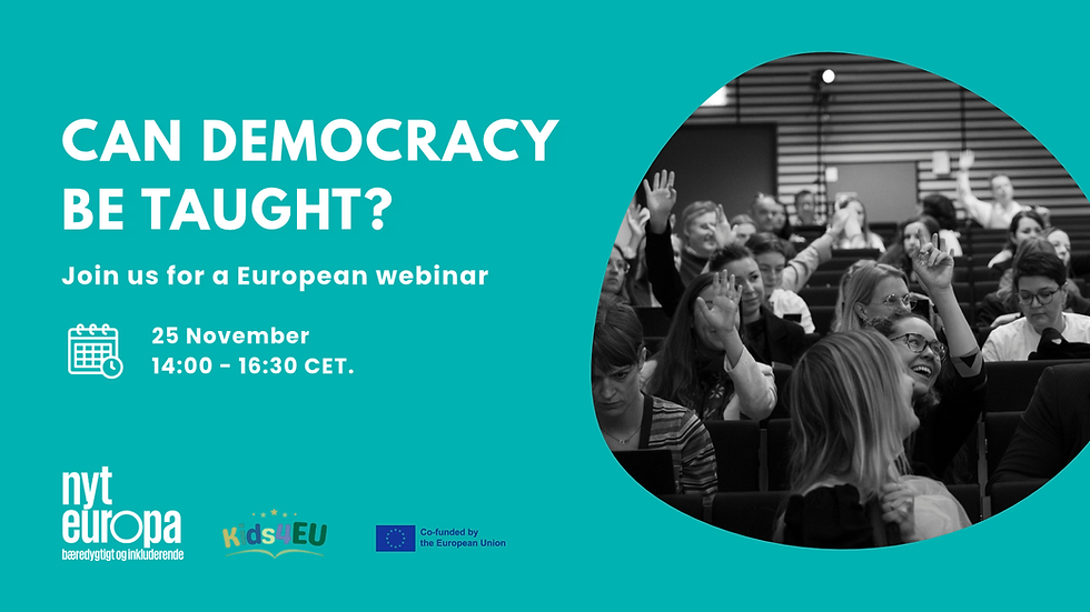 Can democracy be taught?