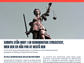 Analyse: Europa står midt i en demokratisk stresstest, men der er håb for at bestå den