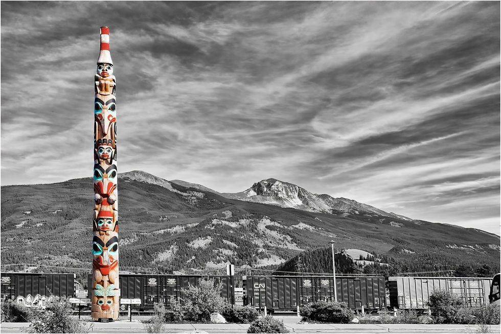 Two Brothers Totem Pole