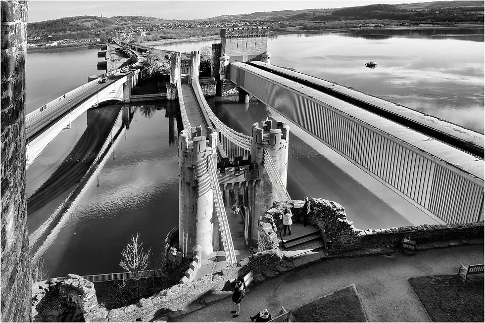 View from Conwy Castle