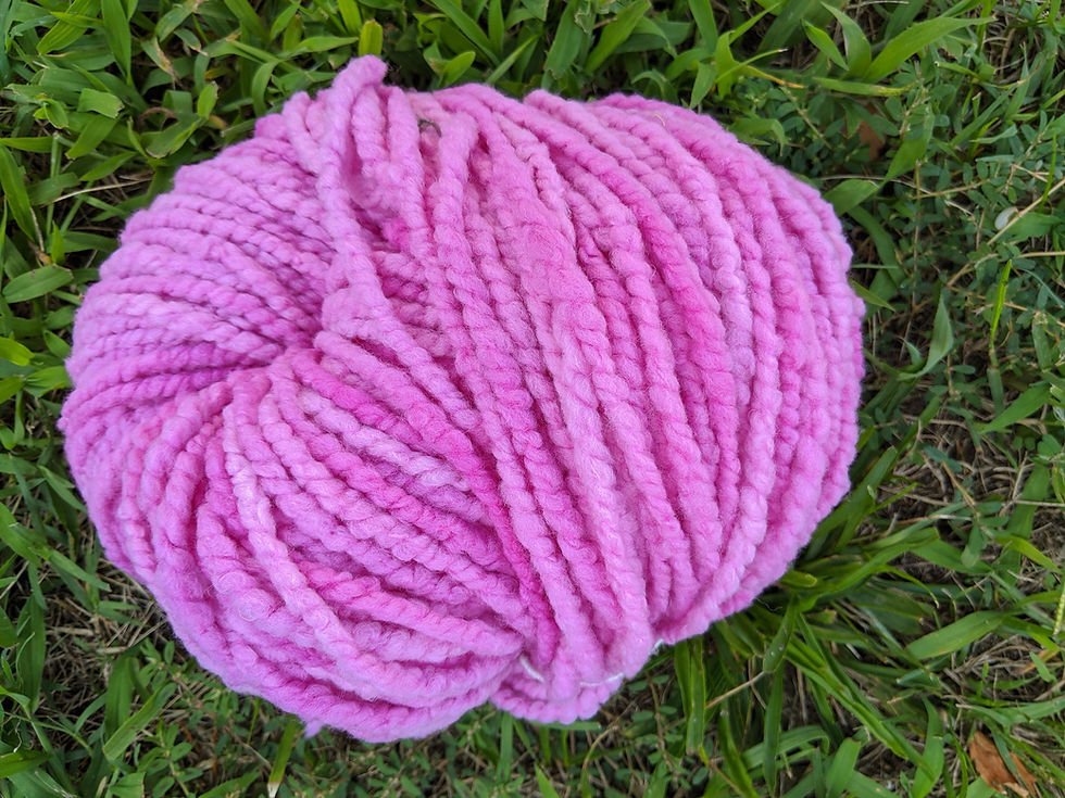 Strawberry milkshake RiverRidgeFiberworks