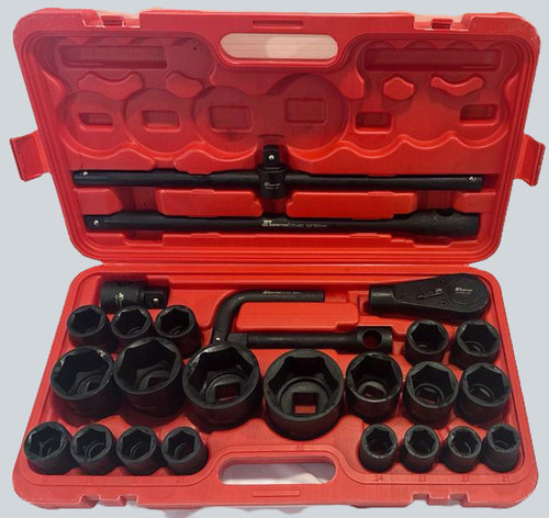 TAKUZA Lot De 4 Grandes Douilles Professionnelles - Grandes Douilles