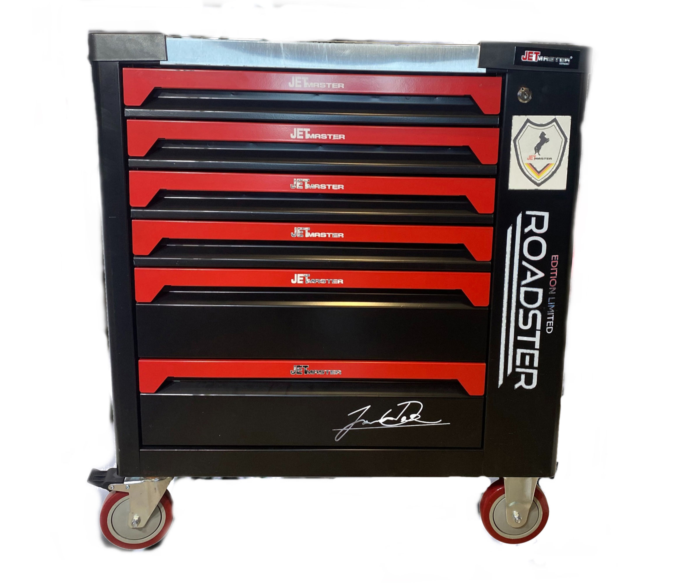 SERVANTE 6 TIROIRS ROADSTER ALUMINIUM JETMASTER