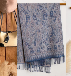 Thumbnail: Cashmere like scarf 051