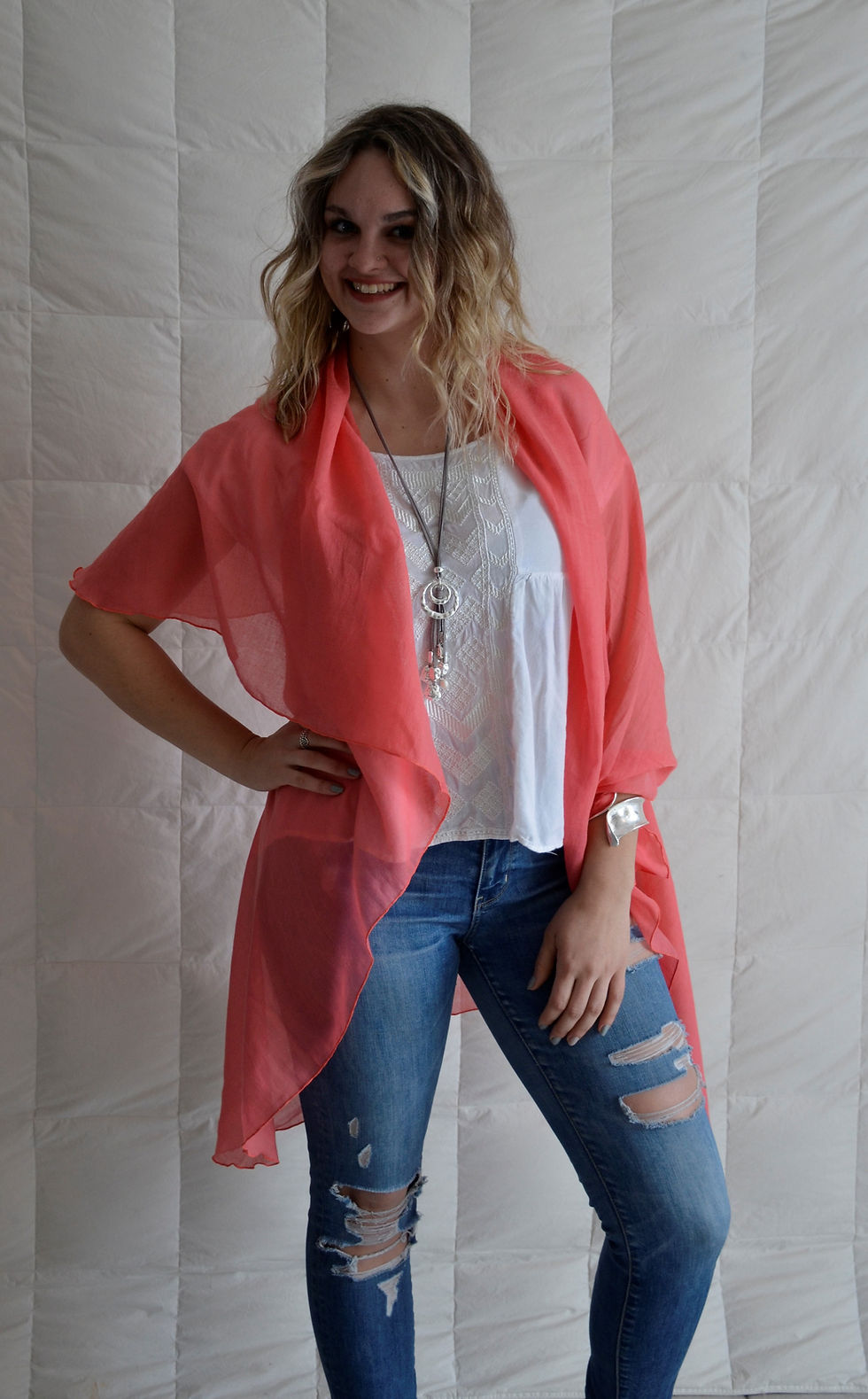 Thumbnail: Multi function scarf-skirt-top