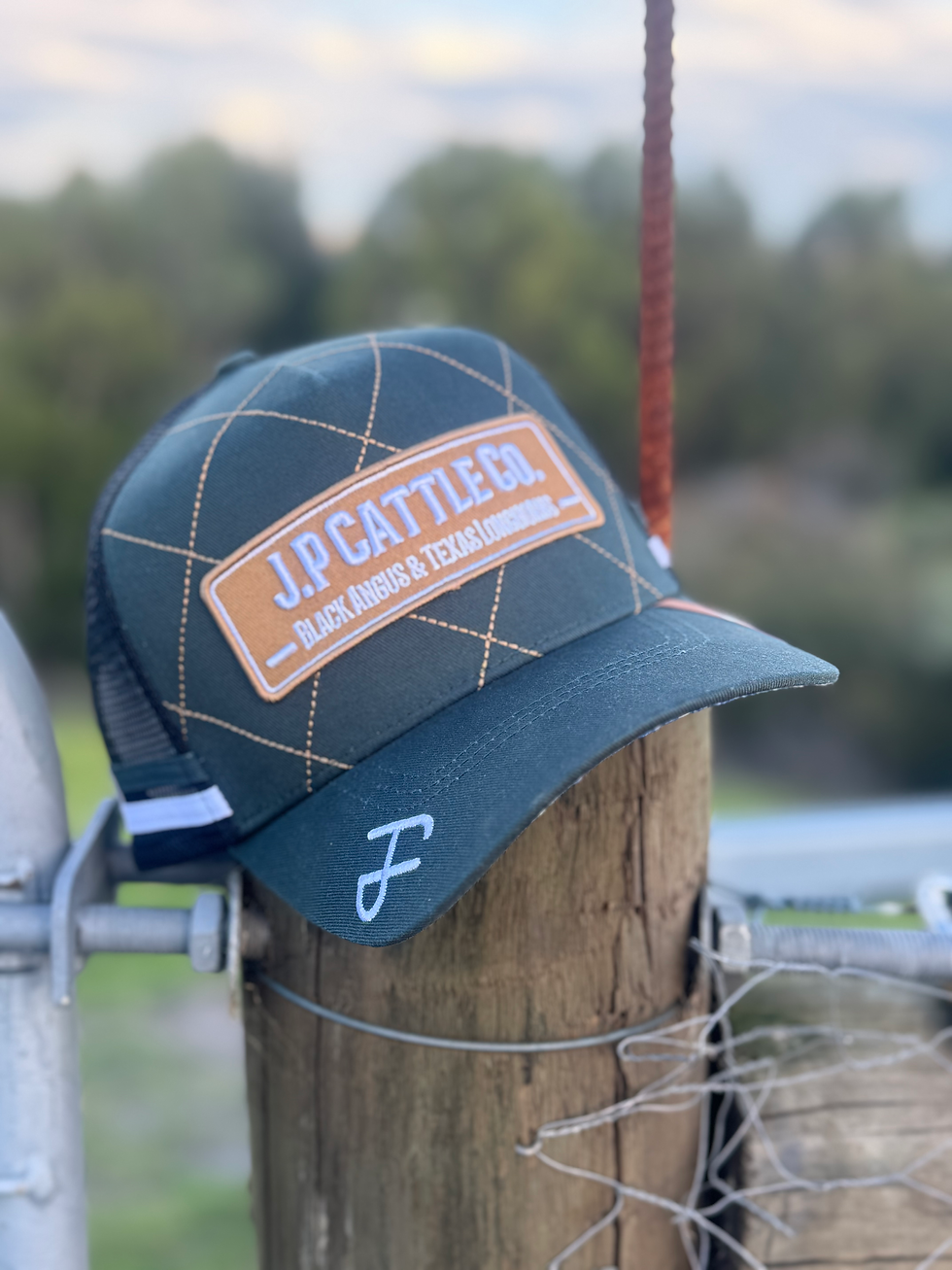 Thumbnail: JP Cattle Co Trucker Caps - Deep Emerald