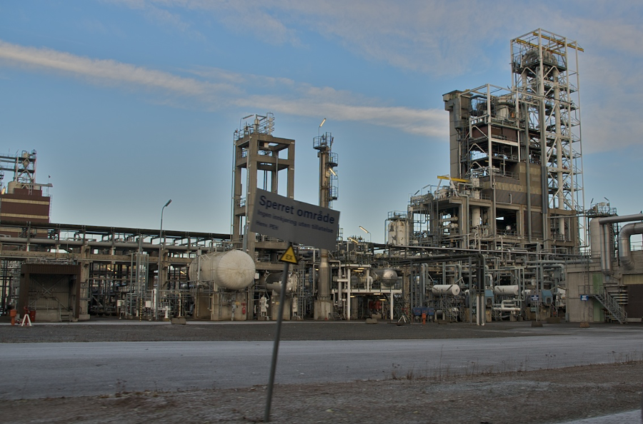 image: Petrochemical plant in Norway