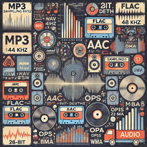 Popularne i mniej popularne formaty plików muzycznych – charakterystyka i zastosowanie