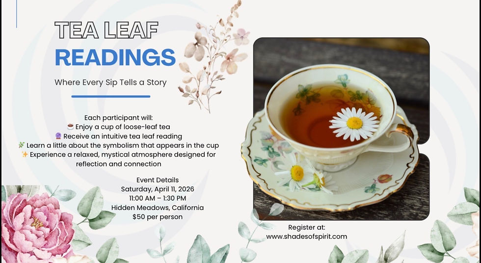 Tea Leaf Readings