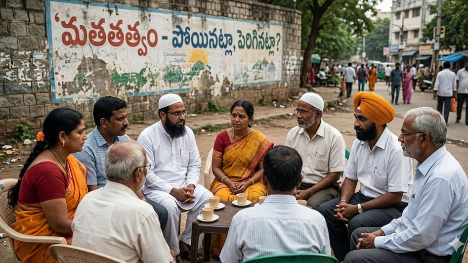 మతతత్వం పోయినట్లా.. పెరిగినట్లా?