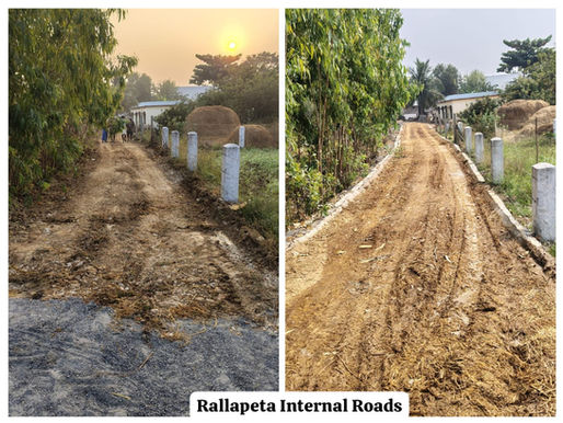  దశాబ్దాల దుస్థితికి టాటా..     రాళ్లపేటకు రాచబాట