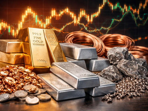గోల్డ్, సిల్వర్ పతనం.. రాగి ఉత్థానం