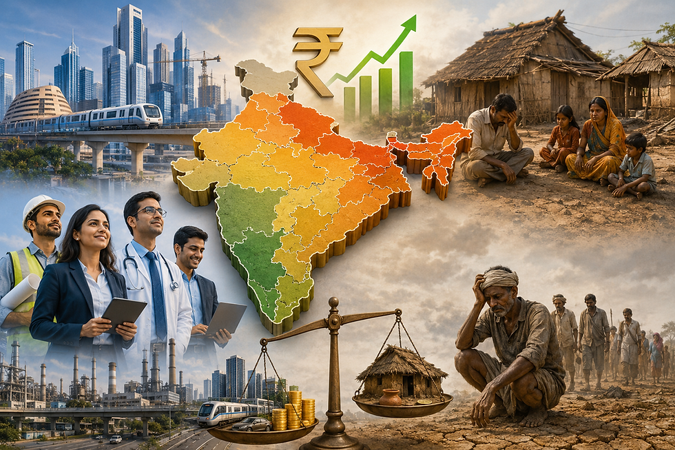 అసమానతల అభివృద్ధి!