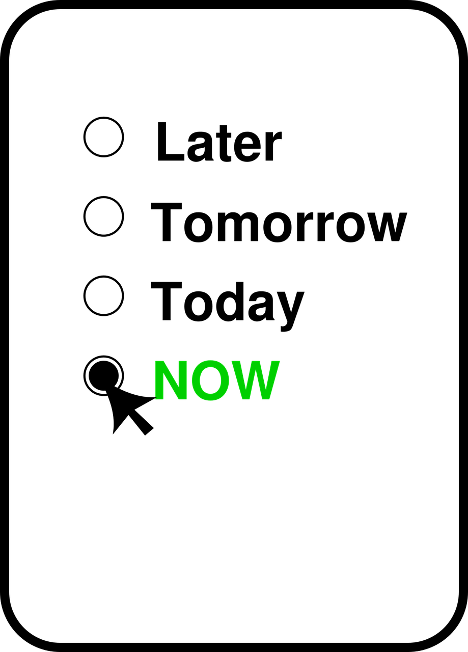 choosing now