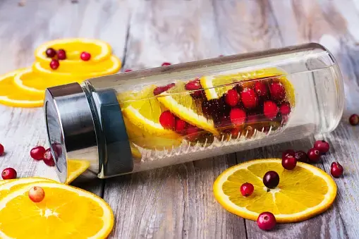 flavored water