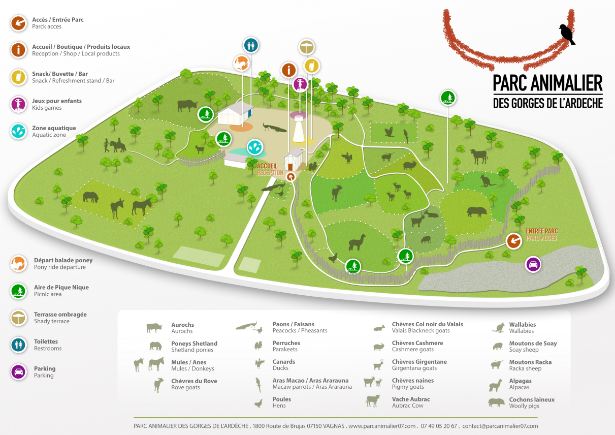 Parc Animalier des Gorges de l'Ardèche