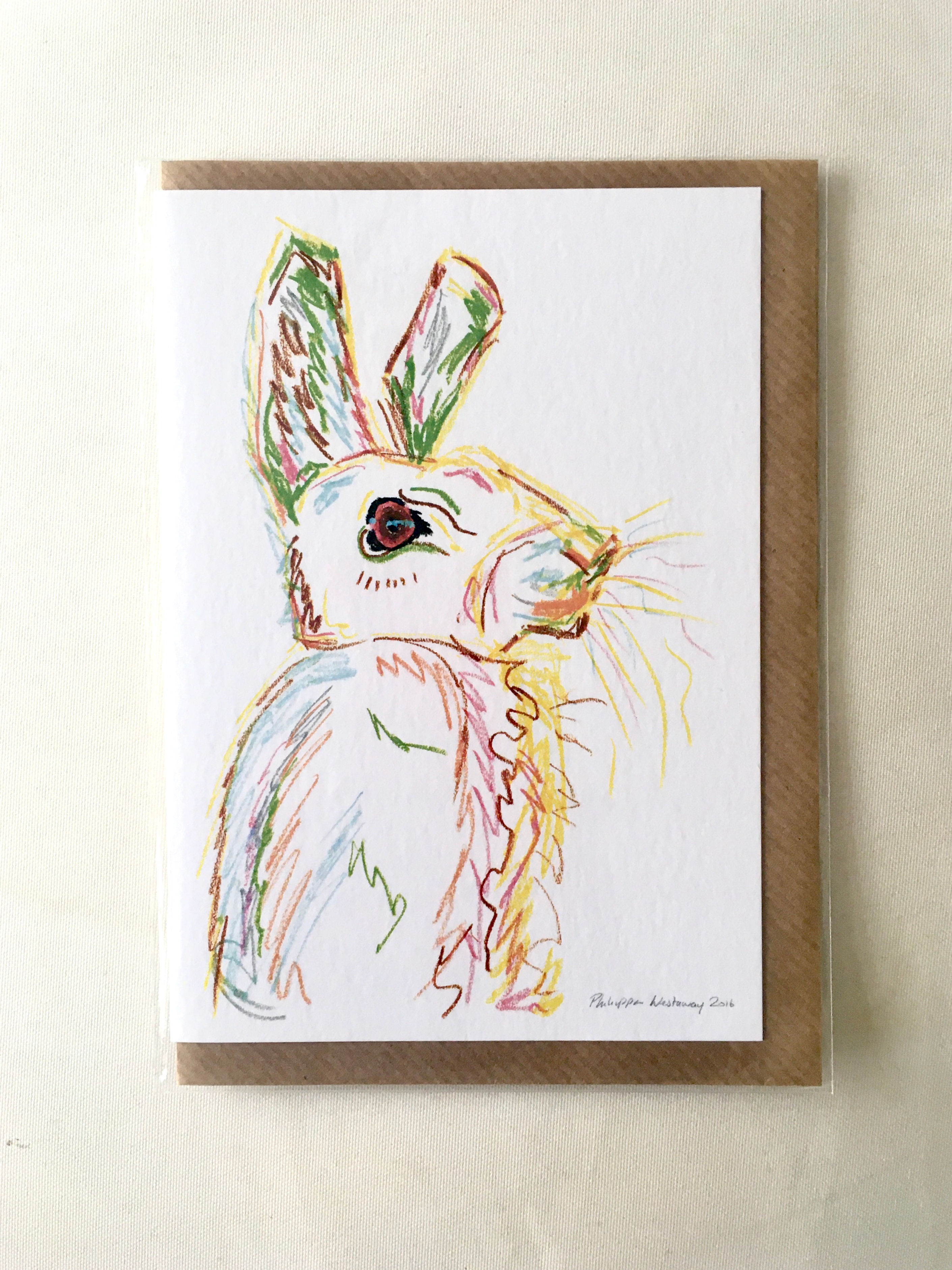 Greeting Card Horatio The Hare