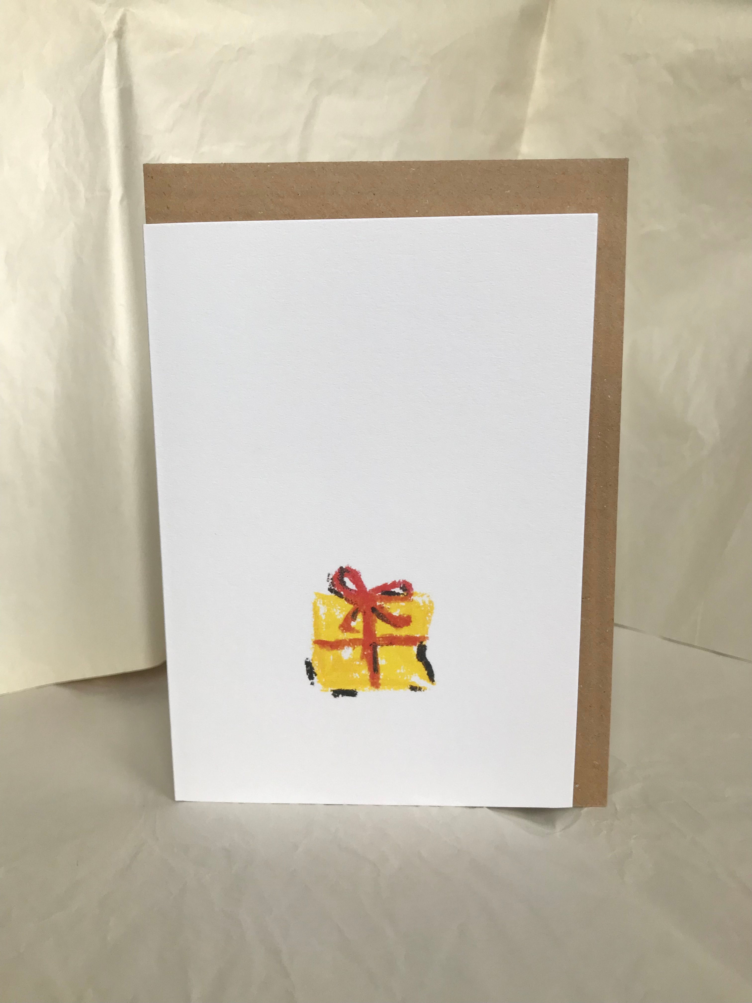 Greeting Card Christmas Present