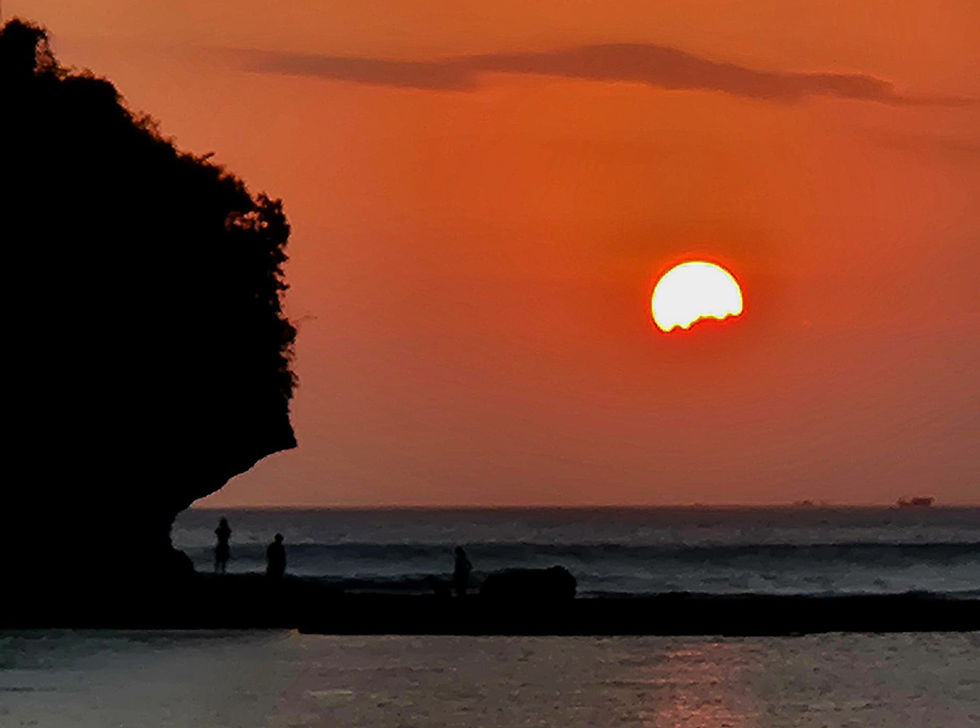Atardecer en Balangan Beach, Uluwatu