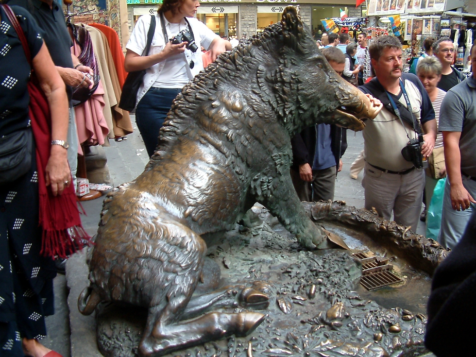 Jabalí de bronce, “Il Porcellino”