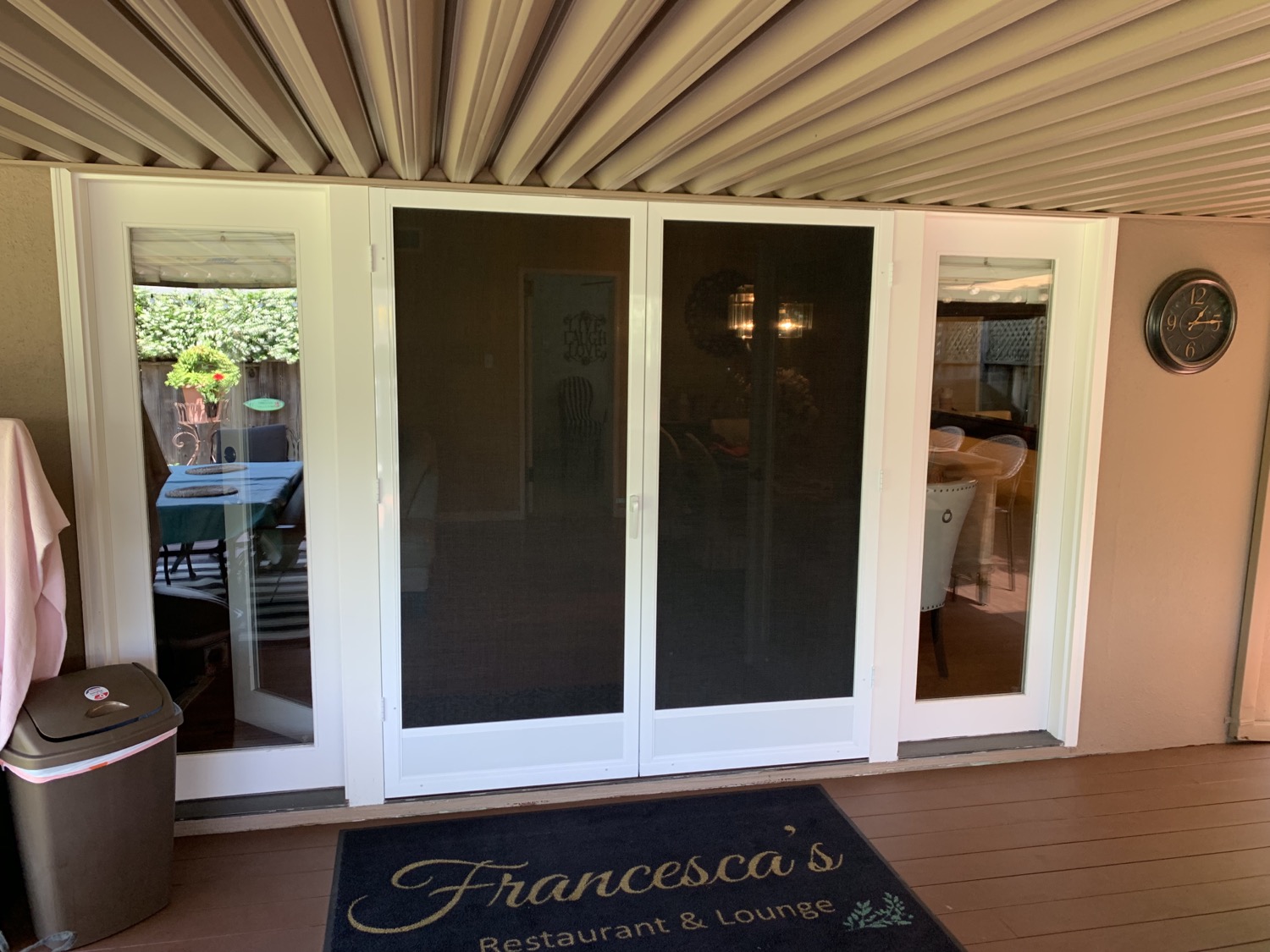 Swinging Screen Doors Steve's Mobile Sunscreens