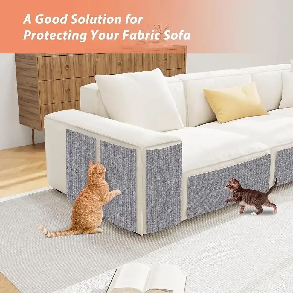 Thumbnail: ClawShield™: Self Adhesive Sofa Scratch Guard, Save the Sofa Keep the Claws