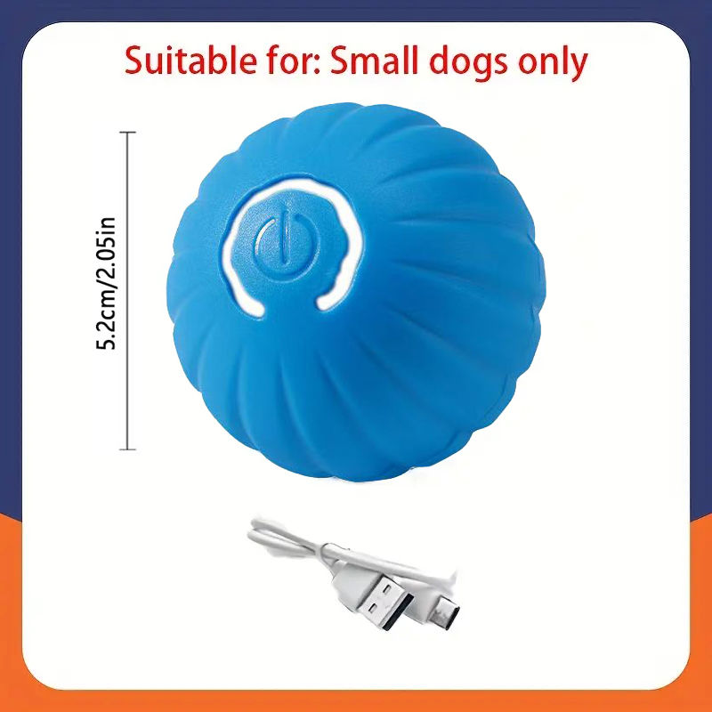 Thumbnail: Smart Dog Toys Ball Electronic Interactive Pet Toy Moving Ball USB Automatic Mov