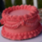 Round Monochrome Cake