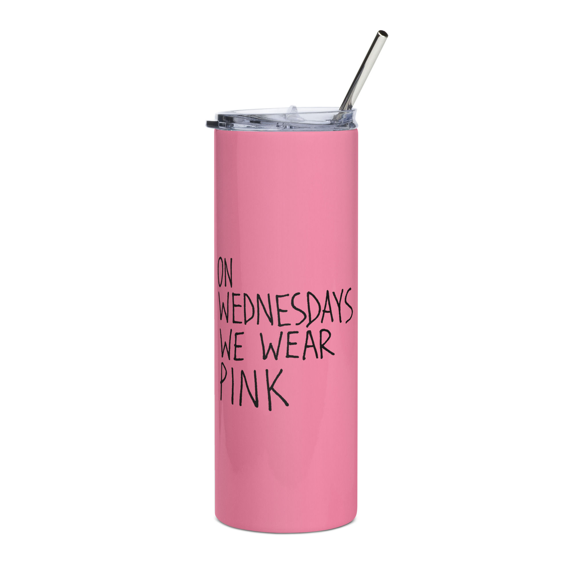 We Wear Pink on Wednesdays Tumbler