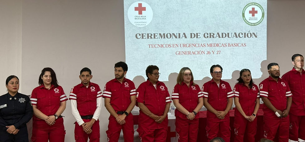 🚔 Policía municipal se gradúa como Técnico en Urgencias Médicas; Seguridad Pública fortalece su capacidad de primera respuesta 🚑