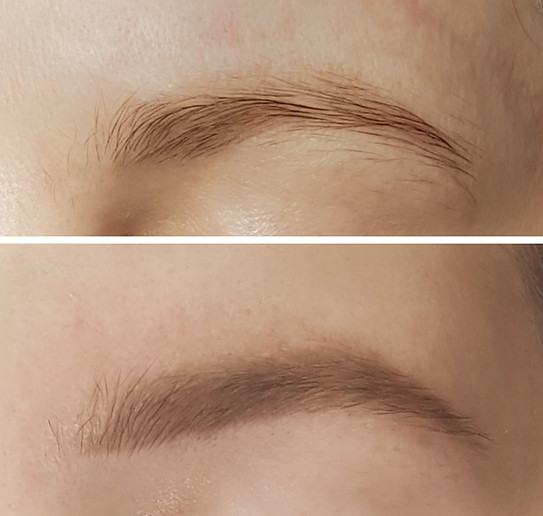 Healed Soft Powder Brow Tattoo