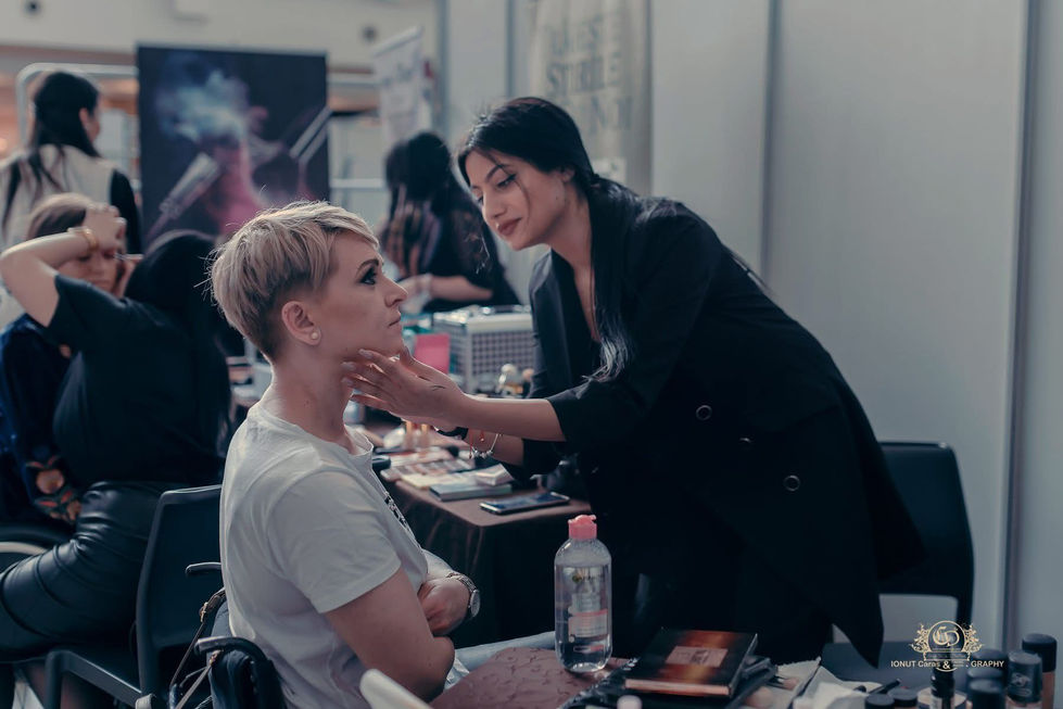 BACKSTAGE FASHION SHOW LONDON