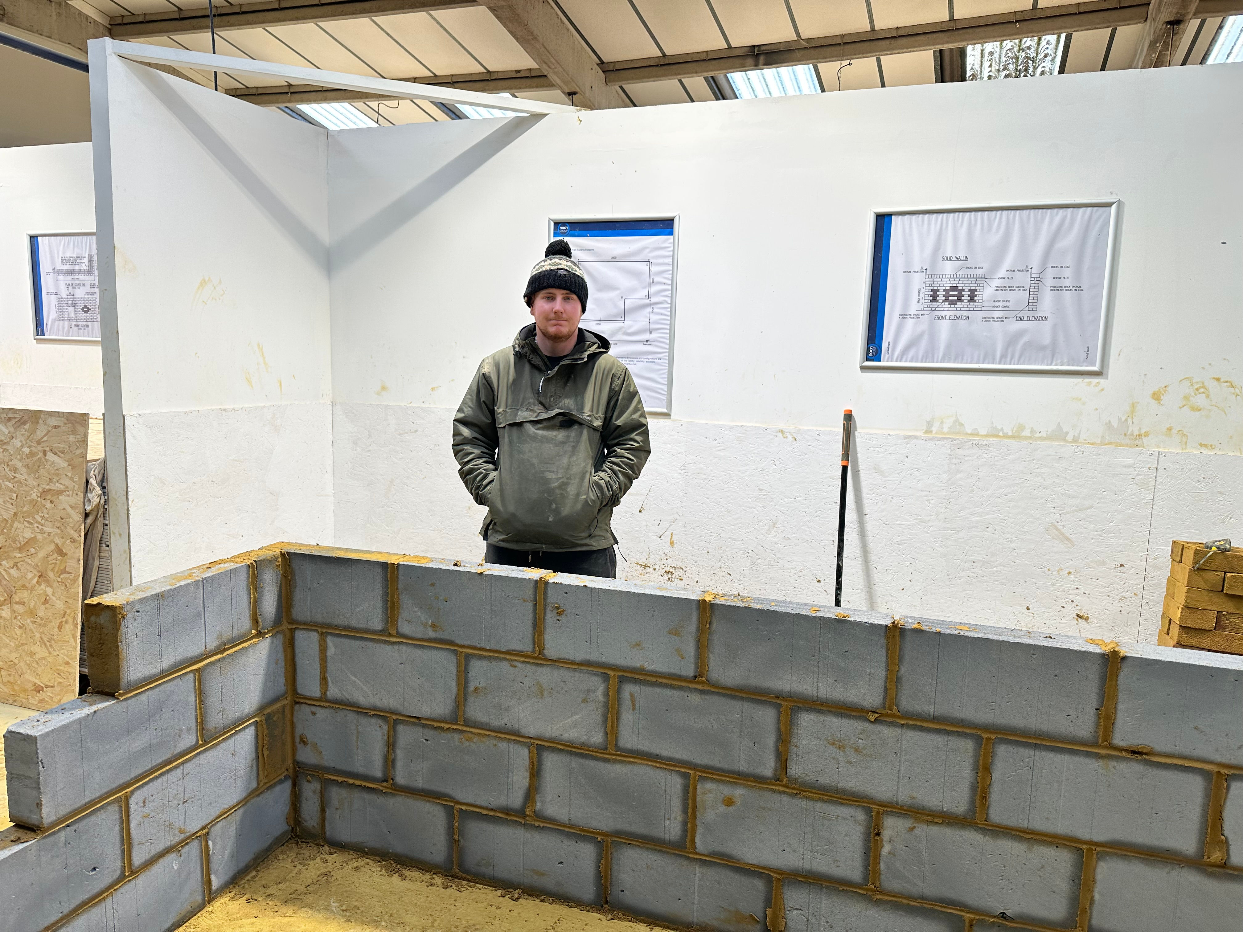Accredited Diploma Level One in Bricklaying - Week commencing Mon 1st Sep